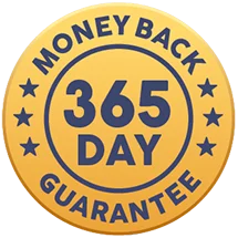 365Money-Back Guarantee (by the official seller)